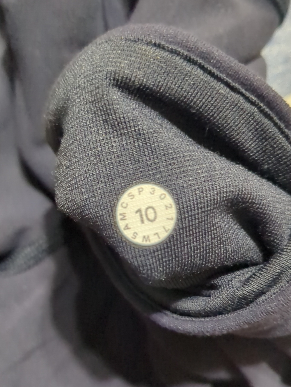 lululemon high-rise leggings in a dark navy blue Size 10 - Picture 10 of 11